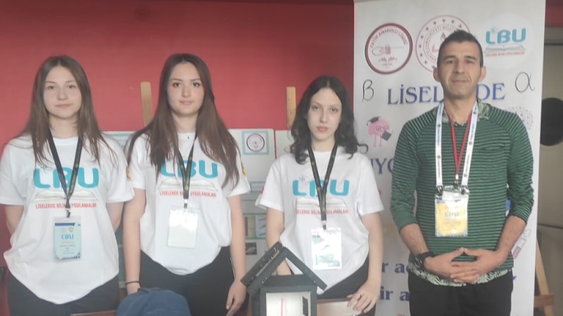 Liselerde Bilim Uygulamaları Ankara İl Sergisimiz.